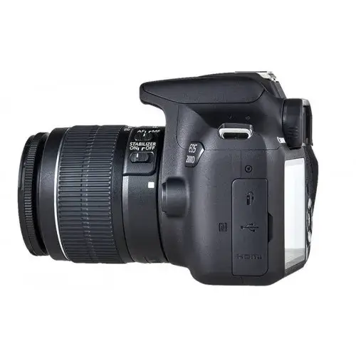 Canon EOS 2000D 24.1MP Full HD Wi-Fi DSLR Camera With EF-S 18-55mm f/3.5-5.6 III Lens