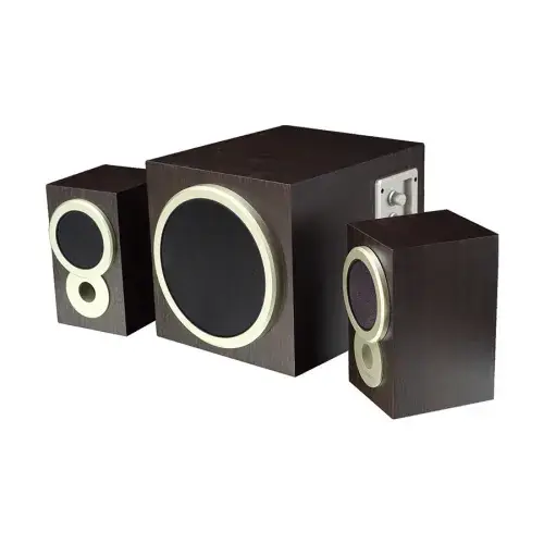 Microlab TMN8BT 2.1 Multimedia Wooden Bluetooth Speaker